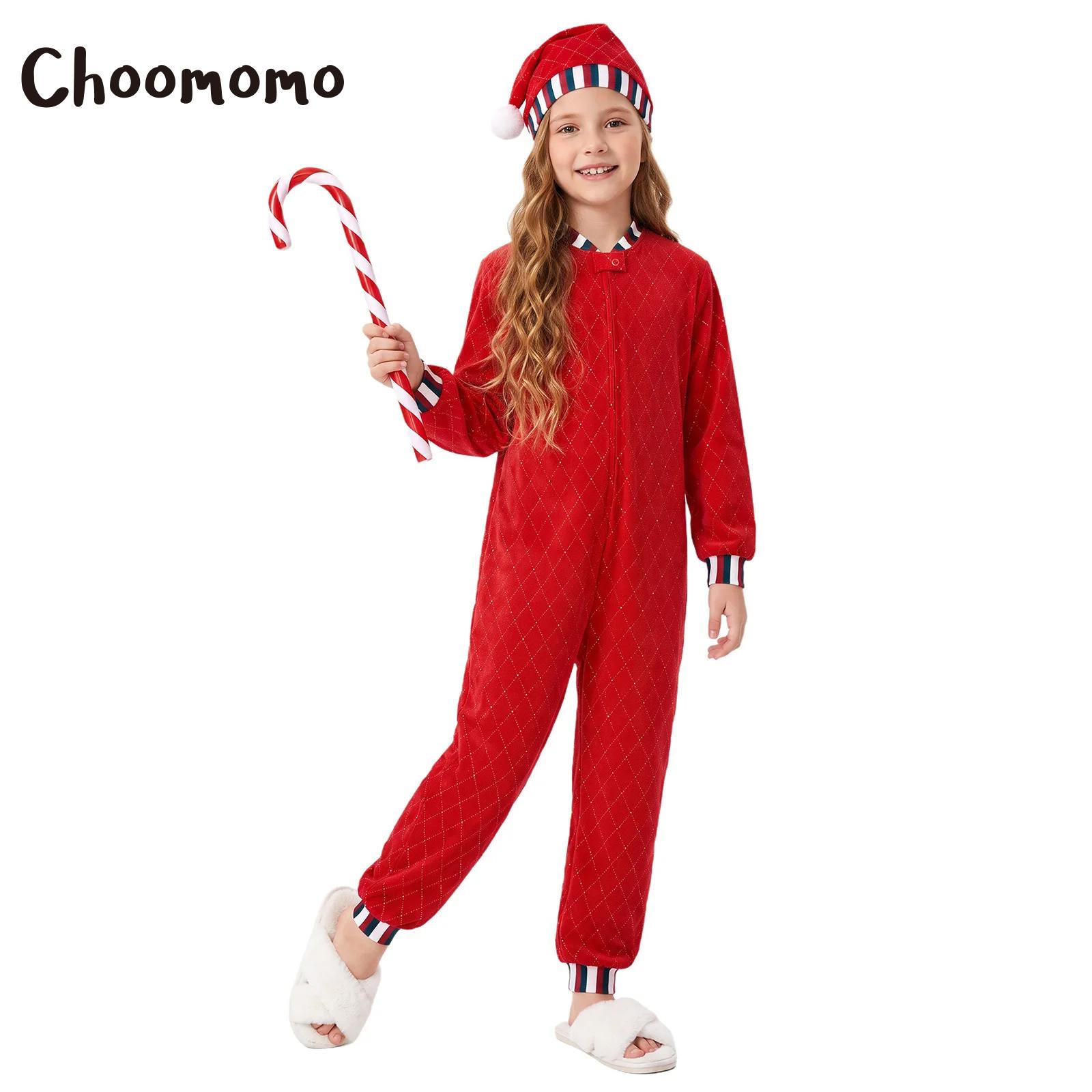Elf Costume Christmas - Kerstelfkostuum Kerstmanpak Meisjes Candy Cane Gestreepte
