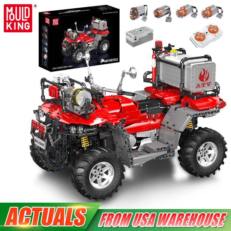 Lego Set Technic - Mould King 23003 Technische Auto Speelgoed