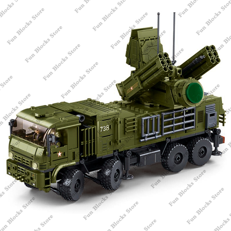SLUBAN Militaire Luchtafweer R - Lego Set Creator recensie en prijs