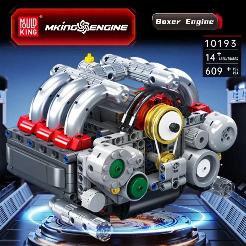 Mold King 10193 609 STKS Techn - Lego Set Technic recensie en prijs