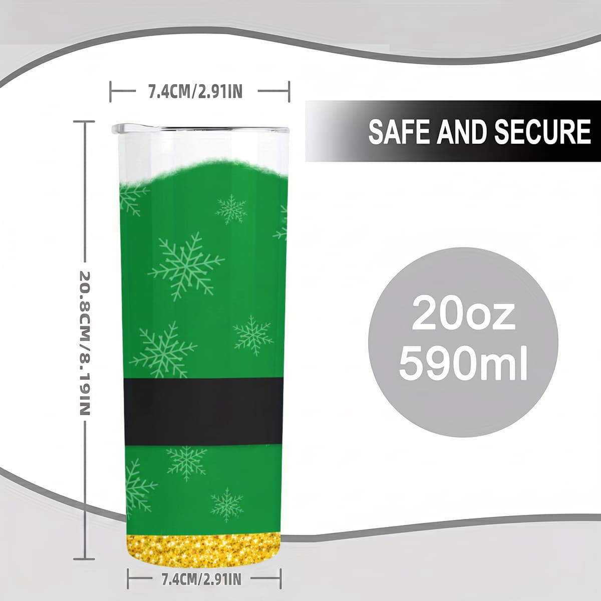 1 stuk 20oz Groene Elf Kostuum - Elf Costume Christmas recensie en prijs