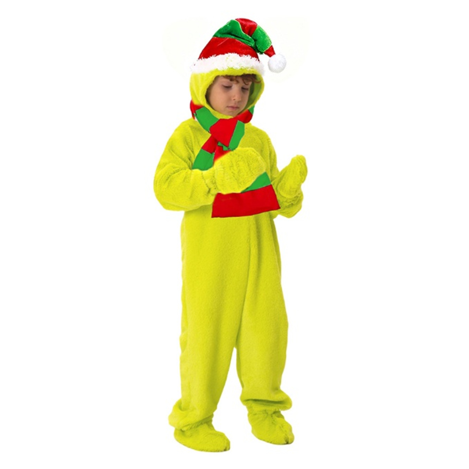 Kinderen groenharige monster c - Santa Hat Plush recensie en prijs