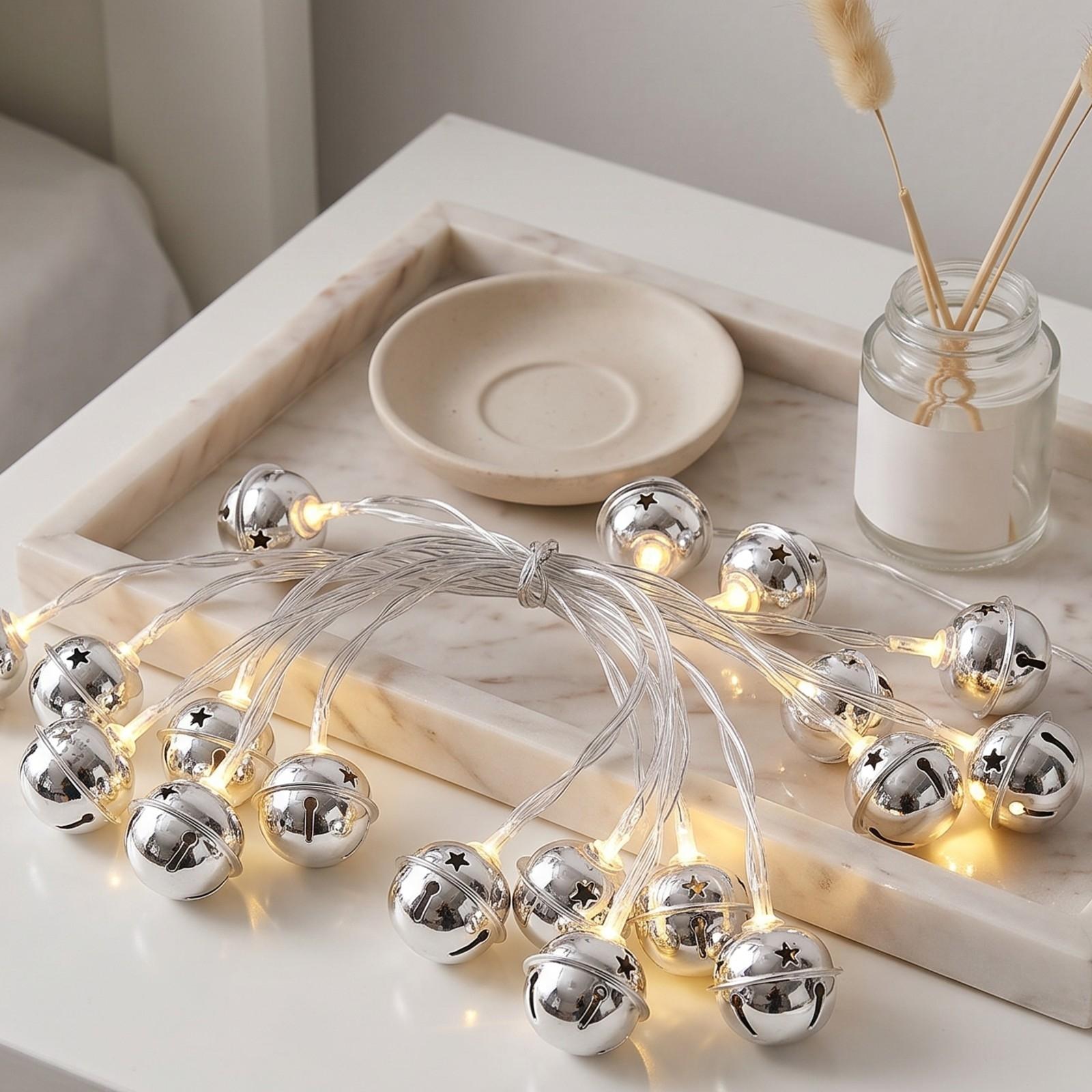 Kerstbel-slingerverlichting US - Led Fairy String Lights recensie en prijs